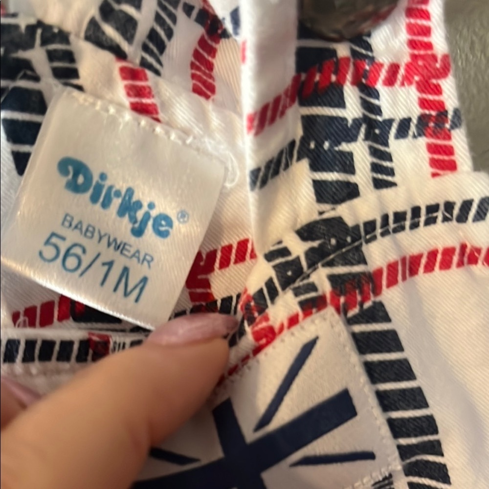 Plaid Kids Shorts Overalls - Picture 2 of 3
